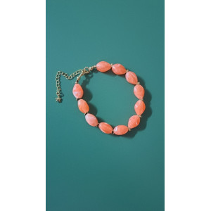 Bracelet Lola orange doux