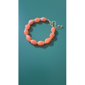 Bracelet Lola orange doux