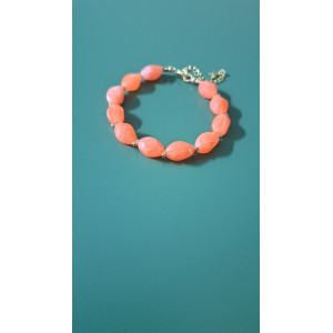 Bracelet Lola orange doux