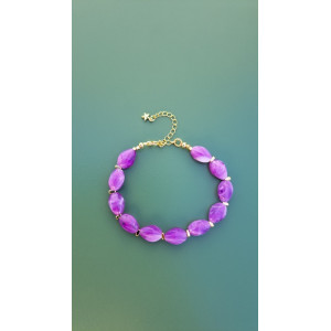 Bracelet Lola mauve
