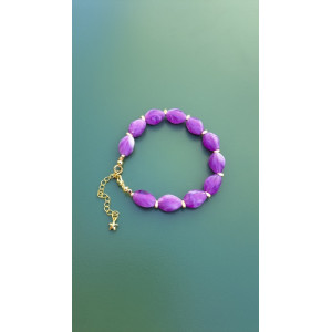 Bracelet Lola mauve