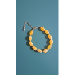 Bracelet Lola jaune soleil