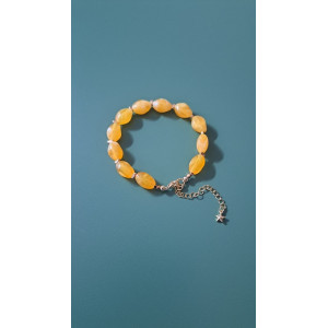 Bracelet Lola jaune soleil