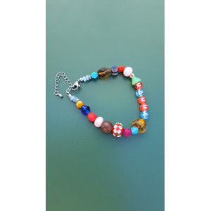 Bracelet Mamma fleur verte