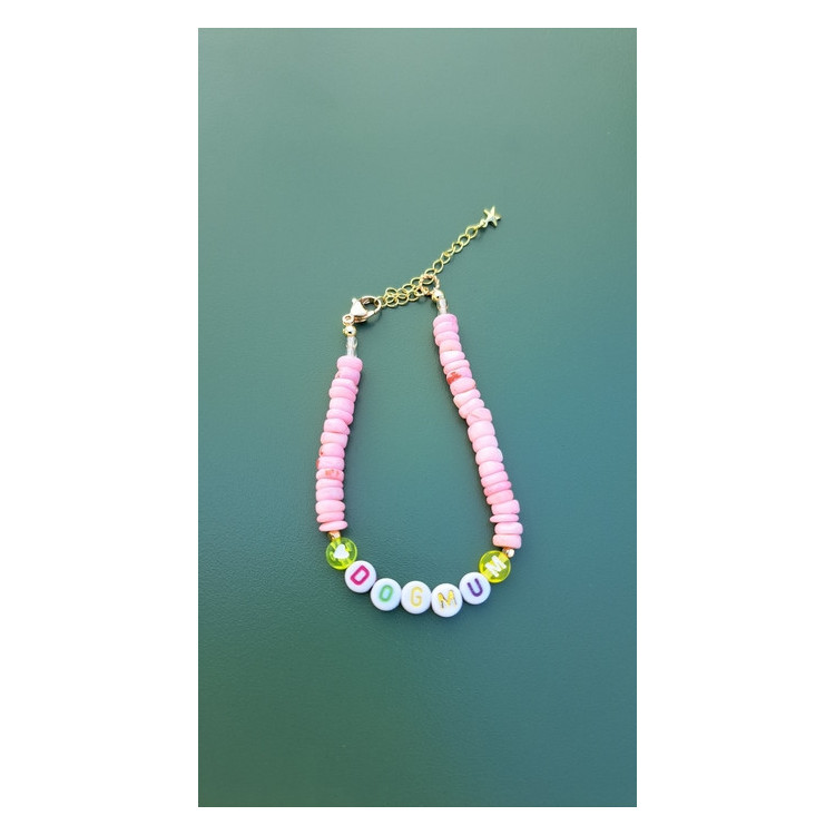 Bracelet Dogmum rose
