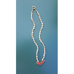 Collier Mama rouge