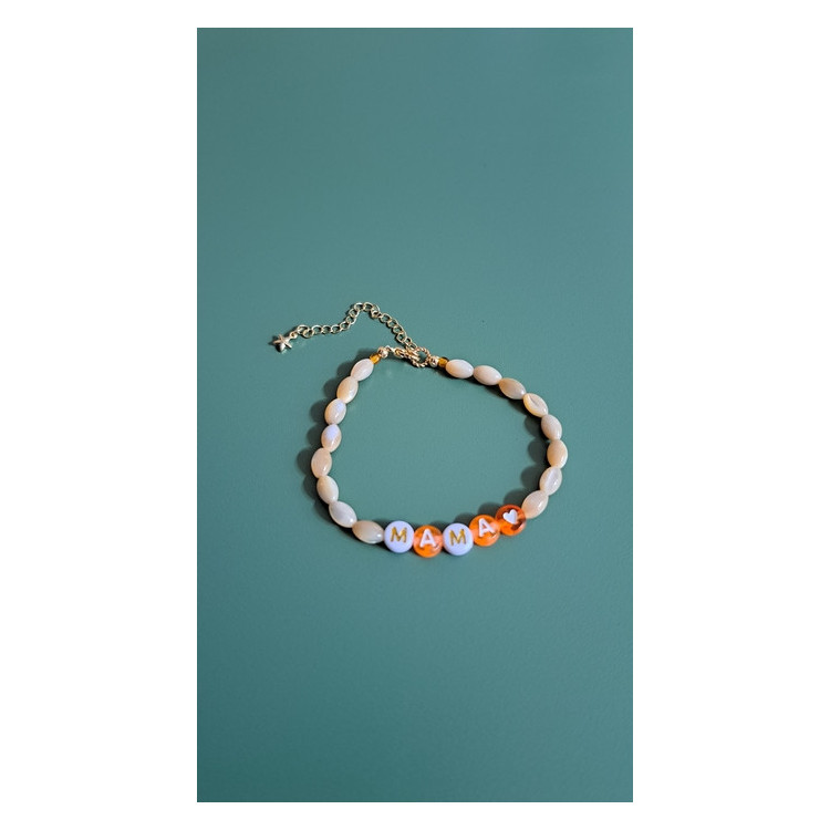 Bracelet Mama orange