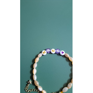 Bracelet Mama violet