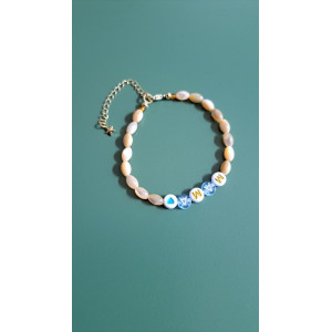 Bracelet Mama bleu