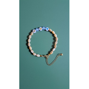 Bracelet Mama bleu