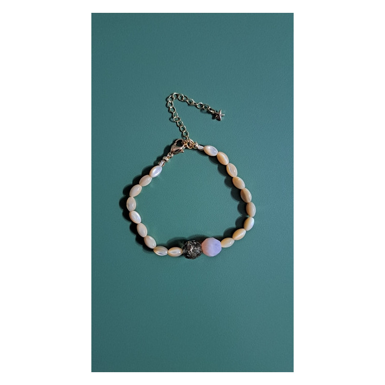 Bracelet Héloïse rose