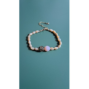 Bracelet Héloïse rose