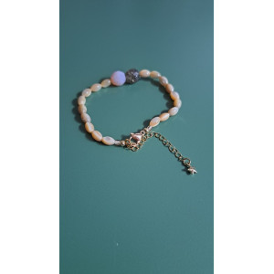 Bracelet Héloïse rose