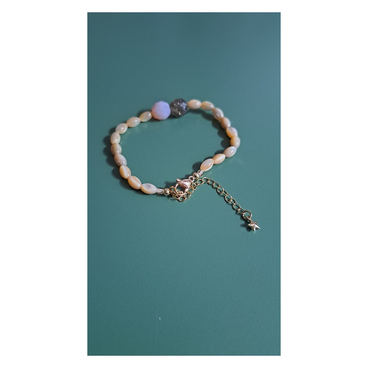 Bracelet Héloïse rose