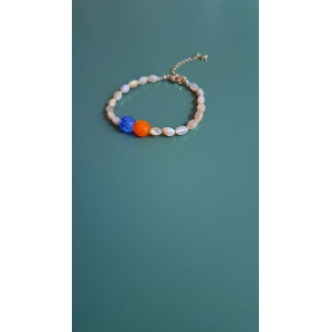 Bracelet Héloïse orange