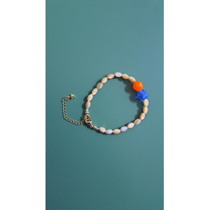 Bracelet Héloïse orange