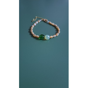 Bracelet Héloïse vert
