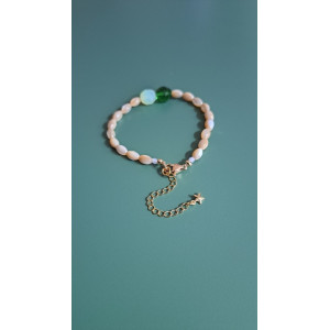 Bracelet Héloïse vert