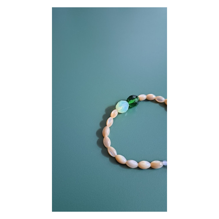 Bracelet Héloïse vert