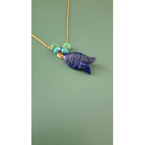 Collier Egée lapis lazuli