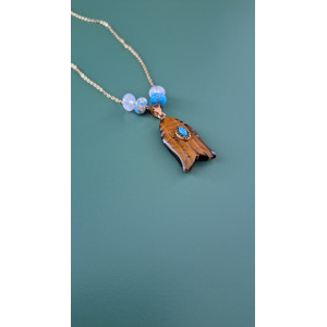 Collier Egée oeil de tigre