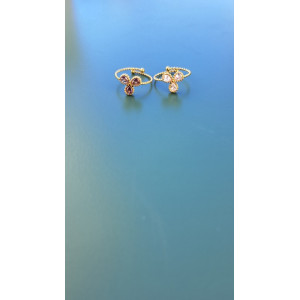 Bague fine Toscane blanc