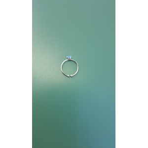 Bague fine Poéma bleu