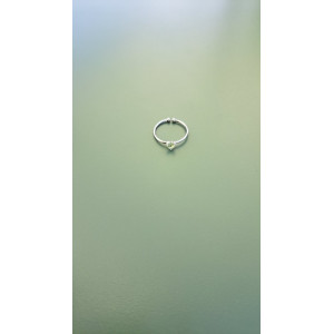 Bague fine Poéma vert