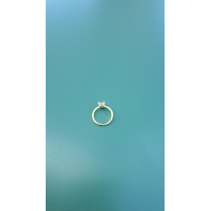 Bague fine dorée Sixtine rose