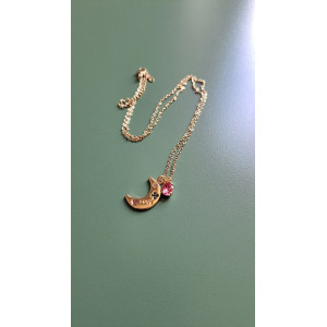 Collier Luna rose