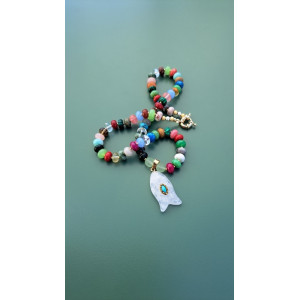 Collier DEMETER multicolore
