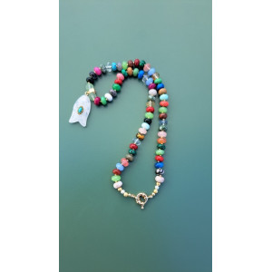 Collier DEMETER multicolore