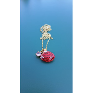 Collier ZITA rouge