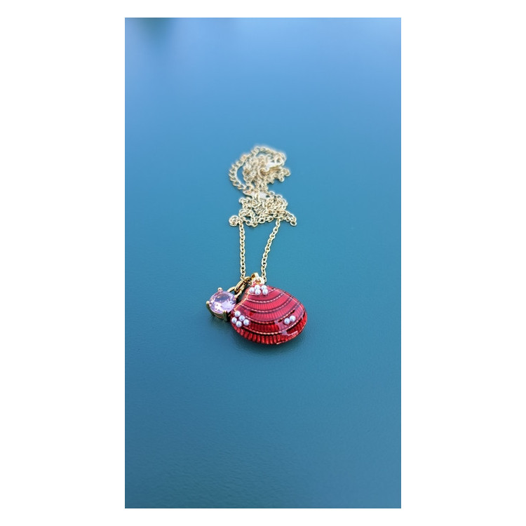 Collier ZITA rouge