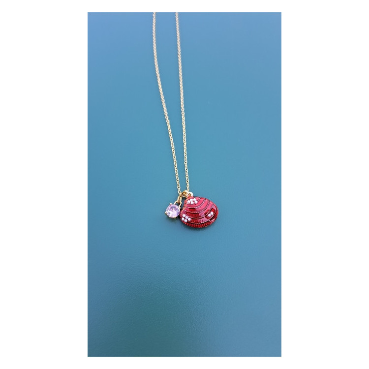 Collier ZITA rouge