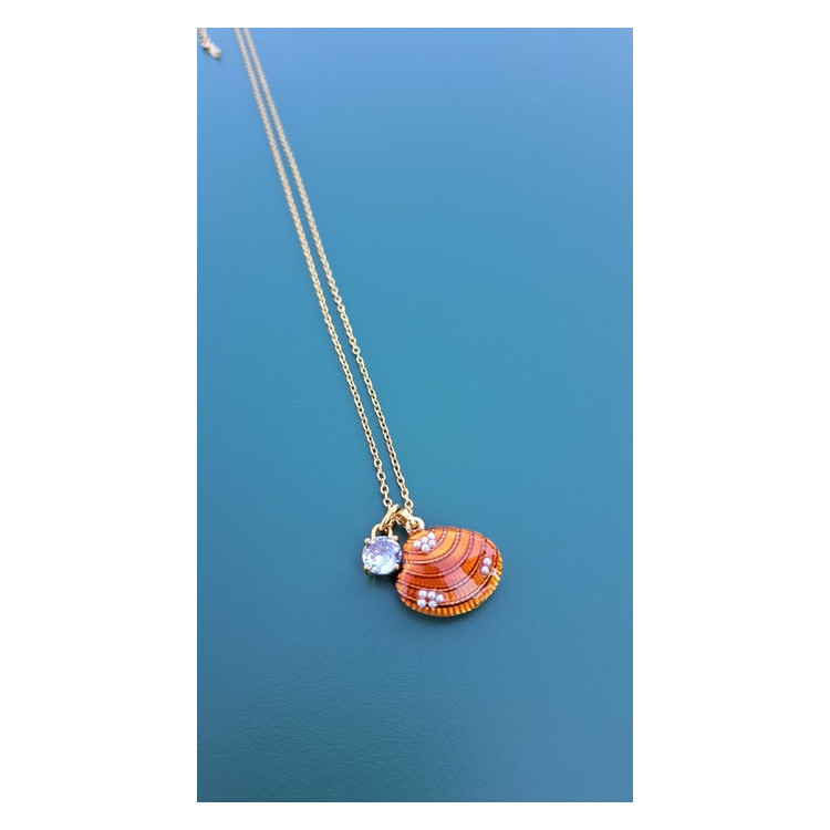 Collier ZITA orange