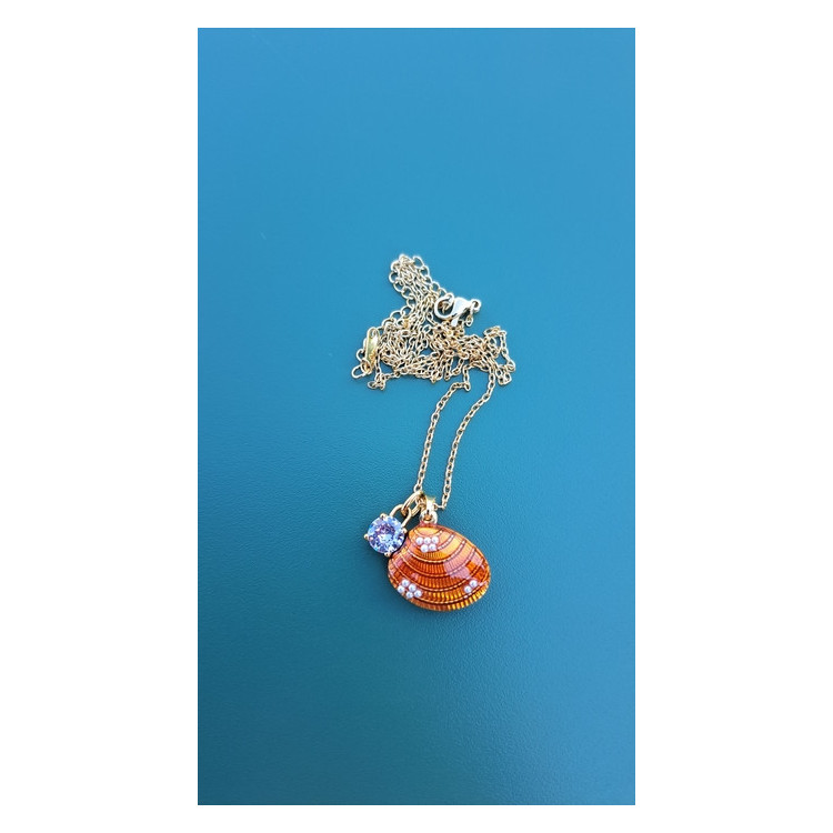 Collier ZITA orange