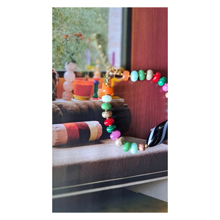 Bracelet Cloé - noir doré