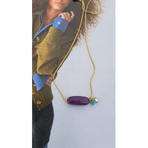 Collier Téa - figue