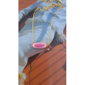 Collier Téa - bubblegum