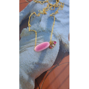Collier Téa - bubblegum