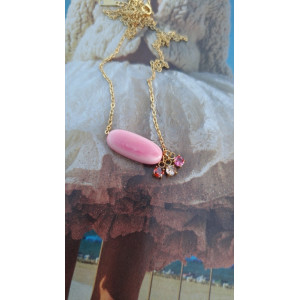 Collier Téa - bubblegum
