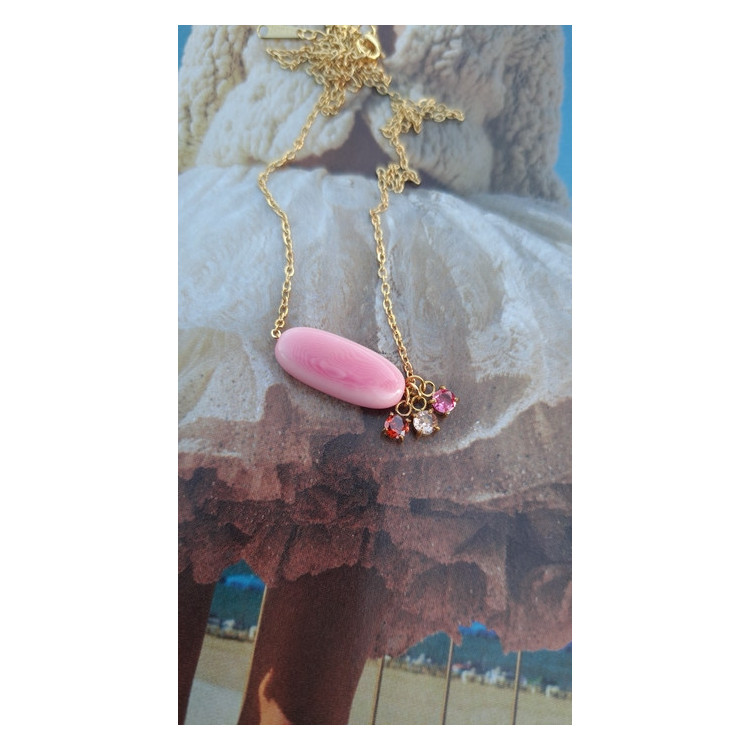 Collier Téa - bubblegum