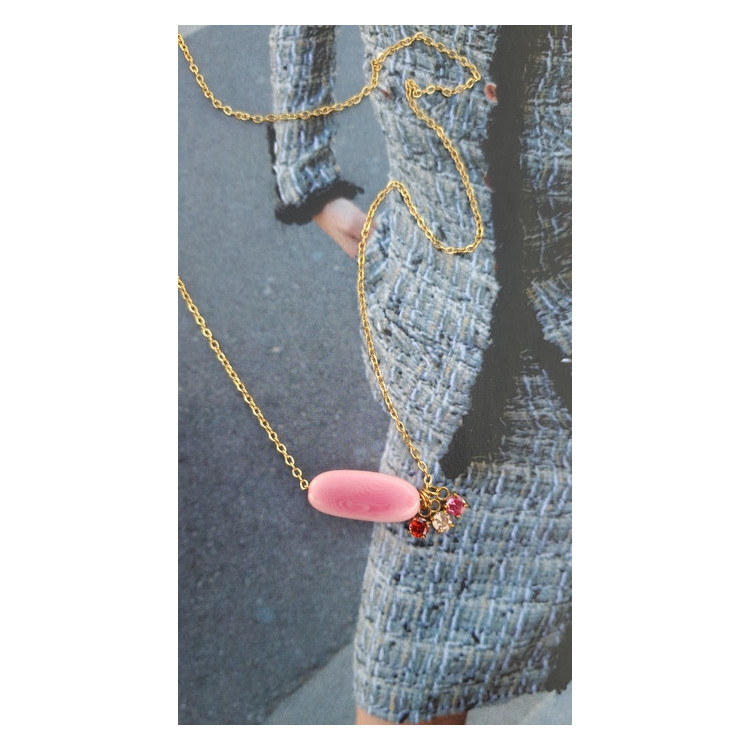 Collier Téa - bubblegum