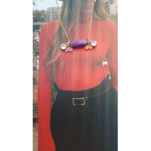 Collier Téa - figue