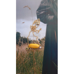 Collier Téa - miel