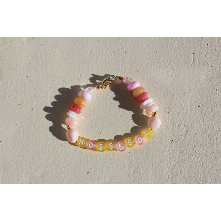 Bracelet Hossegor rose
