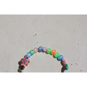 Bracelet Cap Ferret rose