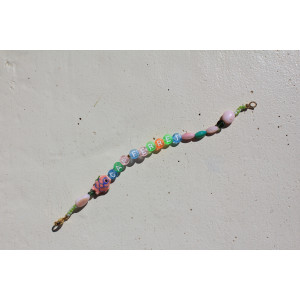 Bracelet Cap Ferret rose