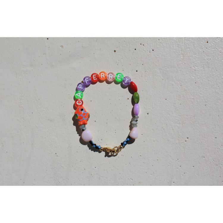 Bracelet Cap Ferret orange